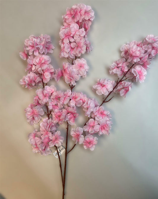 100cm Artificial Branch Cherry Blossom Fake Silk Flower